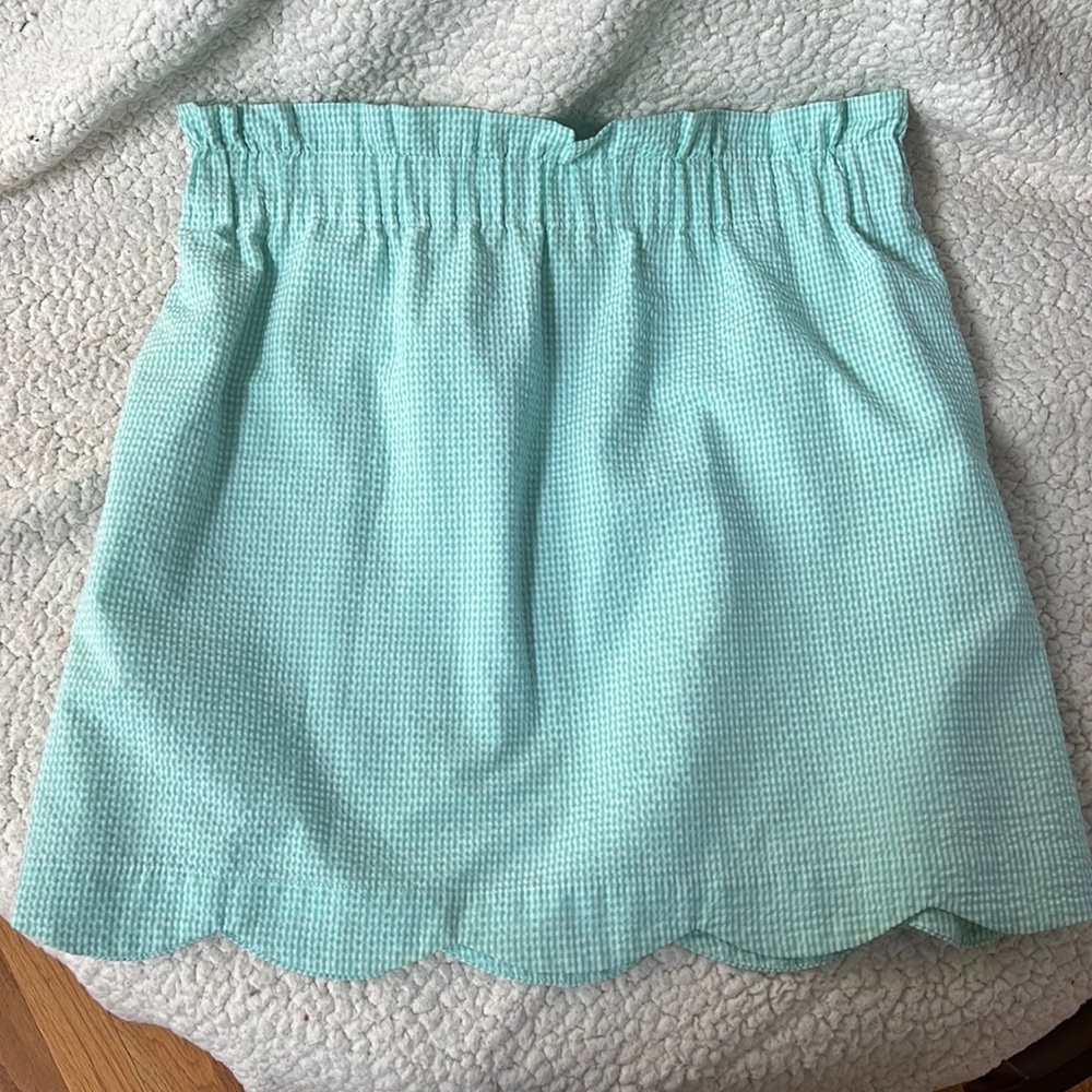 Seersucker Skirt